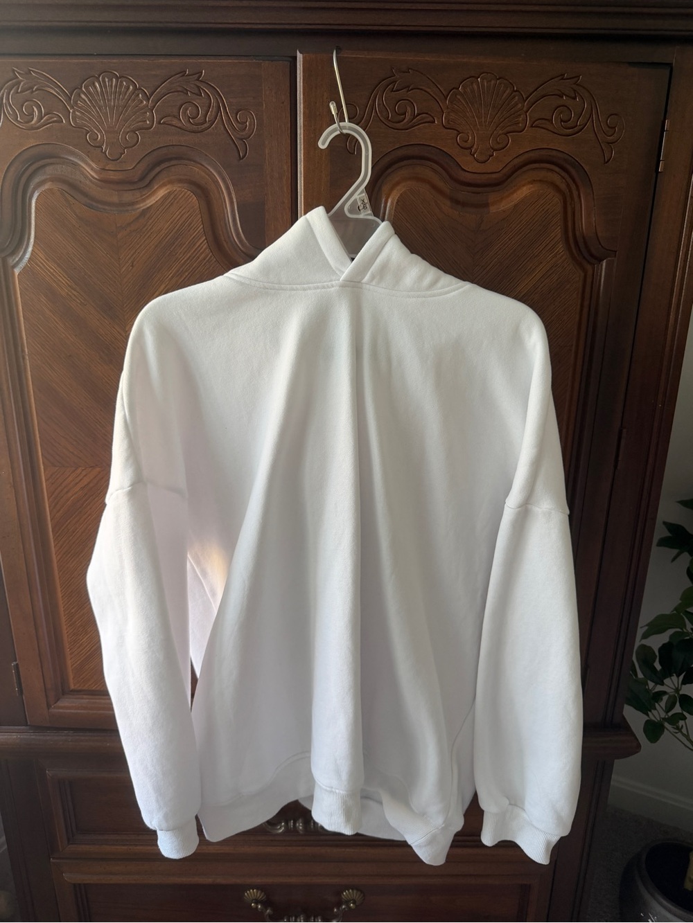 EFAN White Hooded Sweatshirt